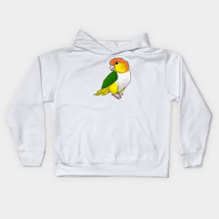 Bird - Caique - Yellow Tailed Kids Hoodie